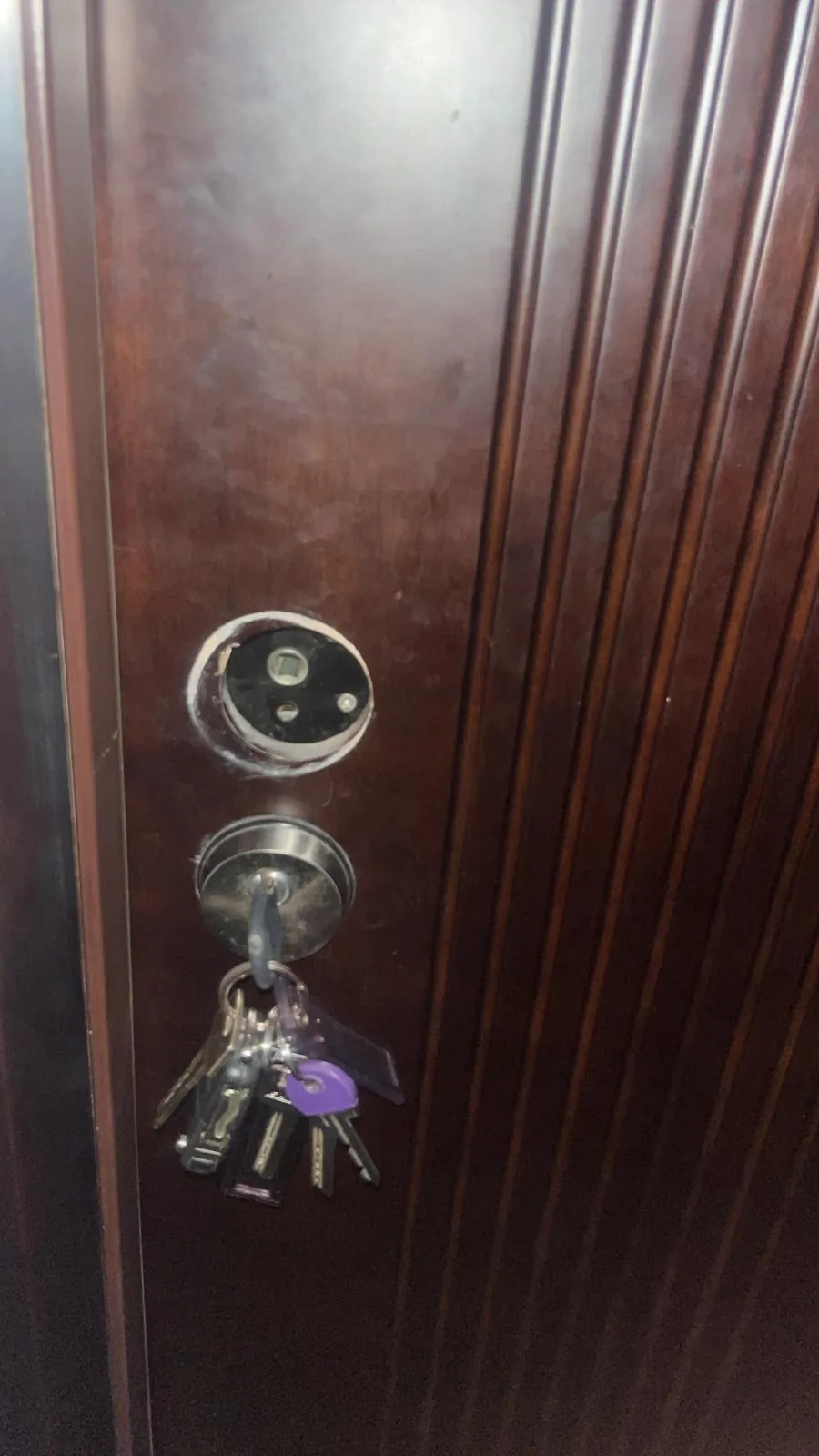 Schimbare butuc și yală la ușă de apartament în Timișoara